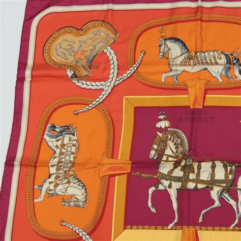 hermes scarf used ebay